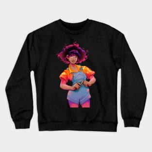 Curly Girl Crewneck Sweatshirt